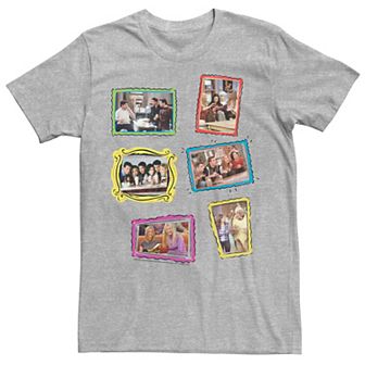 Men's Friends Portrait Panels Tee