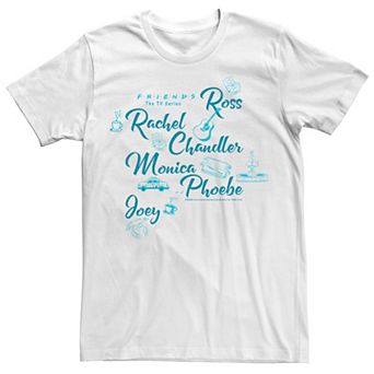 Men's Friends Names Collage Tee
