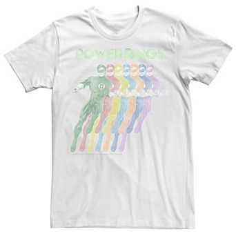 Men's Marvel Green Lantern Power Rings Portrait Graphic Tee