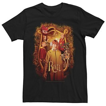 Men's Harry Potter Chamber Of Secrets Ron Weasley Group Poster Graphic Tee
