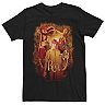 Men's Harry Potter Chamber Of Secrets Ron Weasley Group Poster Graphic Tee