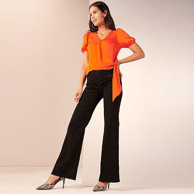 Women's Nine West Puff Sleeve Top