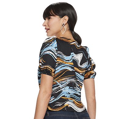 Women's Nine West Puff Sleeve Top