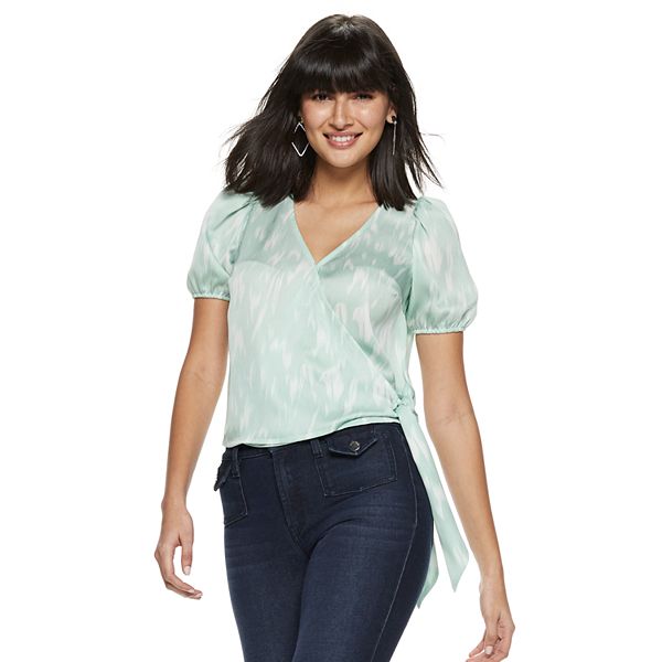 Women's Nine West Puff Sleeve Top