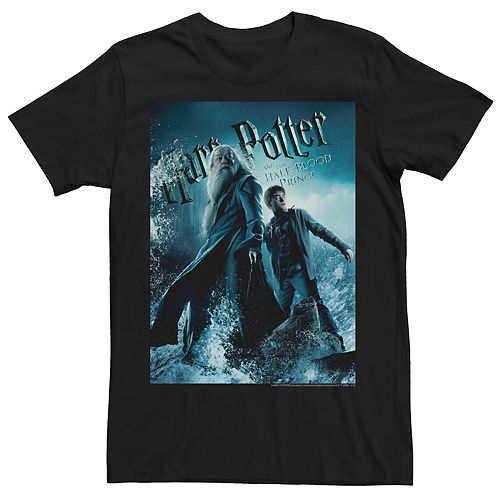 Men's Harry Potter And The Half-Blood Prince Harry & Dumbledore Tee