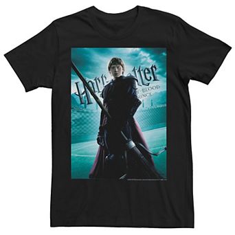 Men's Harry Potter Half-Blood Prince Ron Weasley Poster Graphic Tee