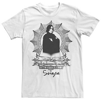 Men's Harry Potter Snape Book Stack Graphic Tee