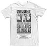 Men's Harry Potter Lucius Malfoy Caught Poster Graphic Tee