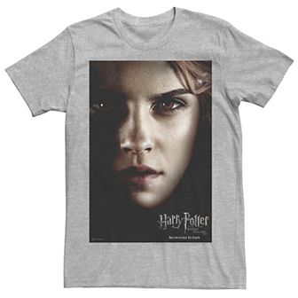 Men's Harry Potter Deathly Hallows Hermoine Poster Graphic Tee
