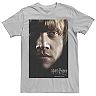 Men's Harry Potter Deathly Hallows Ron Weasley Poster Graphic Tee