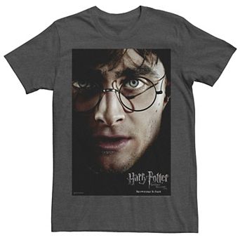 Men's Harry Potter Deathly Hallows Harry Potter Poster Graphic Tee