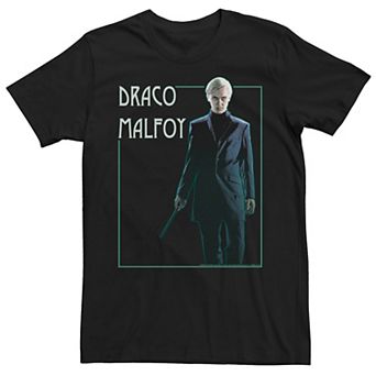 Men's Harry Potter Draco Malfoy Portrait Graphic Tee