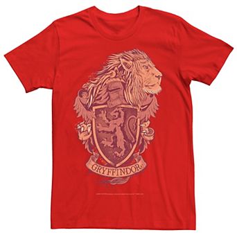 Men's Harry Potter Gryffindor House Crest Graphic Tee