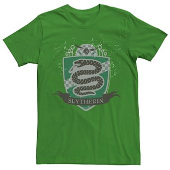 Men's Harry Potter Slytherin Badge Graphic Tee