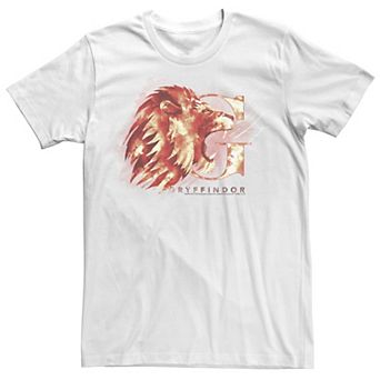 Men's Harry Potter Gryffindor Lion Logo Tee