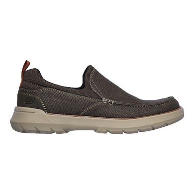  Skechers Relaxed Fit Doveno Hangout Men's Slip-on Shoes