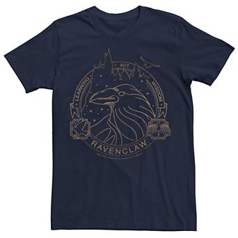 Men's Harry Potter Ravenclaw Badge Tee