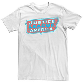 Men's Justice League Retro Logo Tee