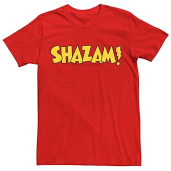 Men's Justice League Shazam Logo Tee