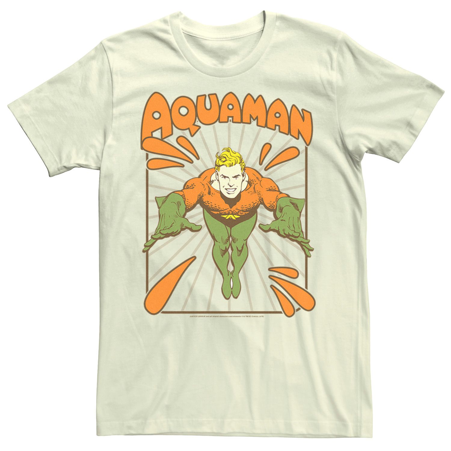 vintage aquaman t shirt