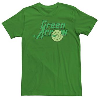 Men's Justice League Green Arrow Target Logo Tee