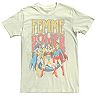 Men's Justice League Femme Power Faded Group Shot Tee