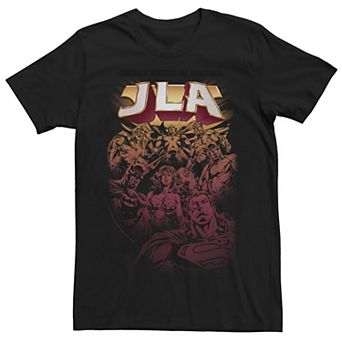 Men's Justice League Of America Character Collage Tee