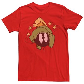 Men's Looney Tunes Marvin The Martian Seeing Stars Graphic Tee