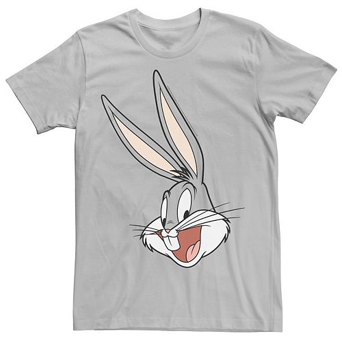 Men's Looney Tunes Bugs Bunny Big Face Graphic Tee Graphic Tee