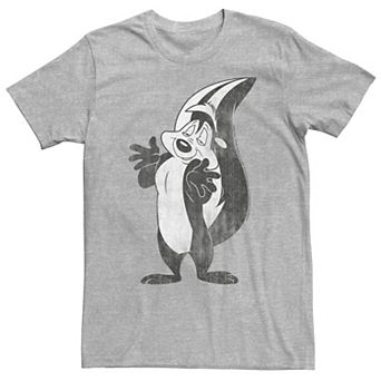 Men's Looney Tunes Pepe Le Pew Distressed Portrait Graphic Tee