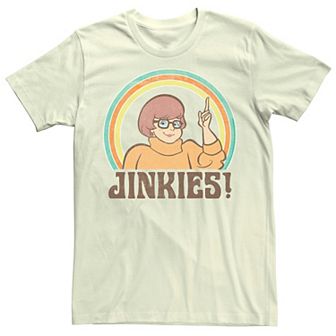 Men's Scooby Doo Jinkies Velma Portrait Graphic Tee