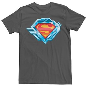 Men's DC Comics Superman Chrome Logo Graphic Tee