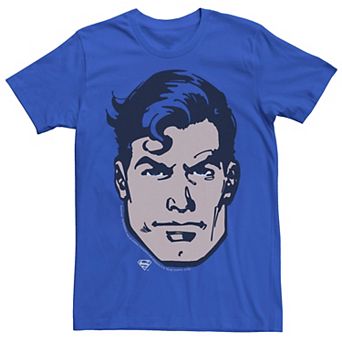 Men's DC Comics Superman Big Face Portrait Graphic Tee