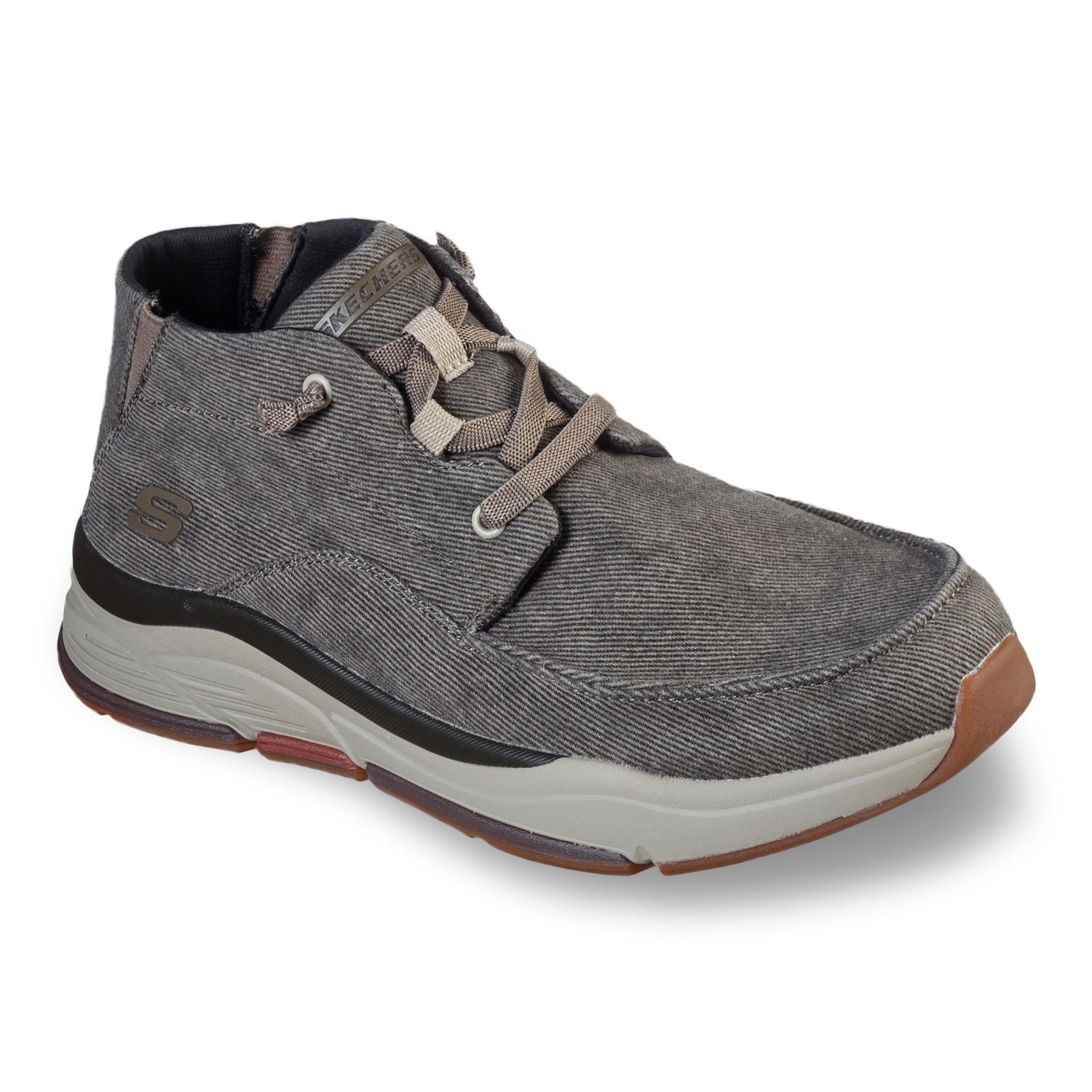 skechers relaxed fit henrick delwood men's sneakers