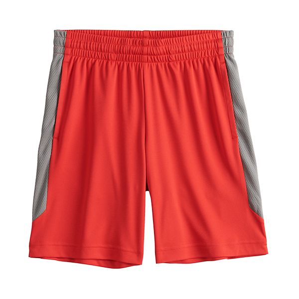 Boys 8 20 Tek Gear Dry Tek Shorts in Regular Husky Cherry Berry Slate XL 18 20 BrickSeek