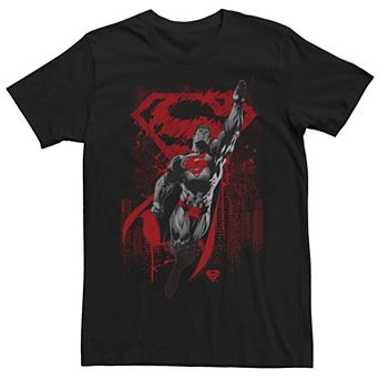 Men's DC Comics Superman Dark Hue Portrait Logo Graphic Tee