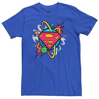 Men's DC Comics Superman Planet Chest Logo Graphic Tee