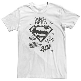 Men's DC Comics Superman Sketched Chest Logo Graphic Tee