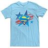 Men's DC Comics Superman Stars And Stripes Chest Logo Graphic Tee