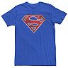 Men's DC Comics Superman Man Of Steel Chest Logo Graphic Tee