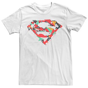 Men's DC Comics Superman Polygon Chest Logo Graphic Tee