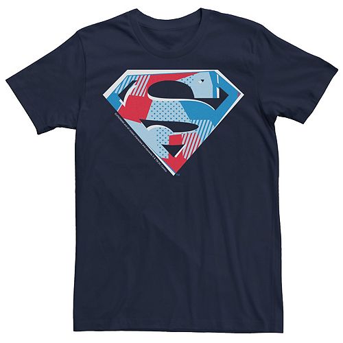 Men's DC Comics Superman Cutout Chest Logo Graphic Tee