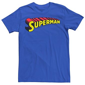 Men's DC Comics Superman Vintage Text Graphic Tee