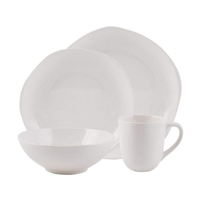 UPC 885991202141 product image for Fitz & Floyd Organic Coupe 16-pc. Dinnerware Set, White | upcitemdb.com