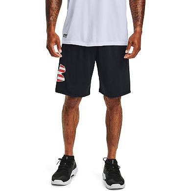 Men's Under Armour Under Freedom Big Flag Logo Shorts