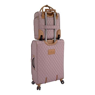 London Fog Queensbury Vertical Wheeled Underseater Luggage