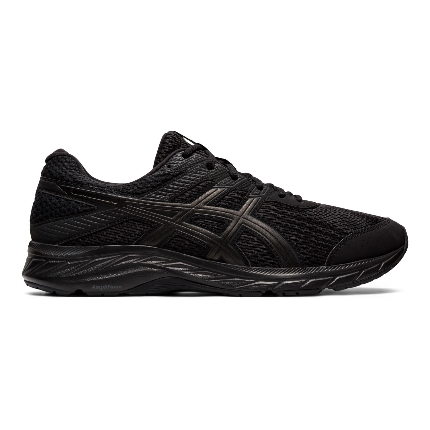 all black asics mens shoes