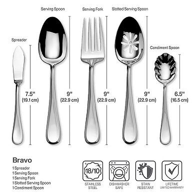Mikasa Bravo 65-pc. Flatware Set