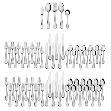 Mikasa Bravo 65-pc. Flatware Set