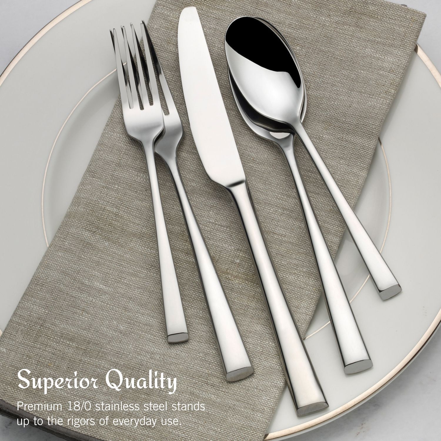 Mikasa Rockford Flatware Set - Thumbnail 5